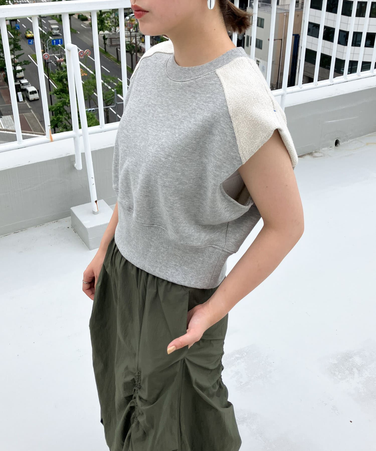  「ショルダータックスウェット」|スウェット・ジャージ|