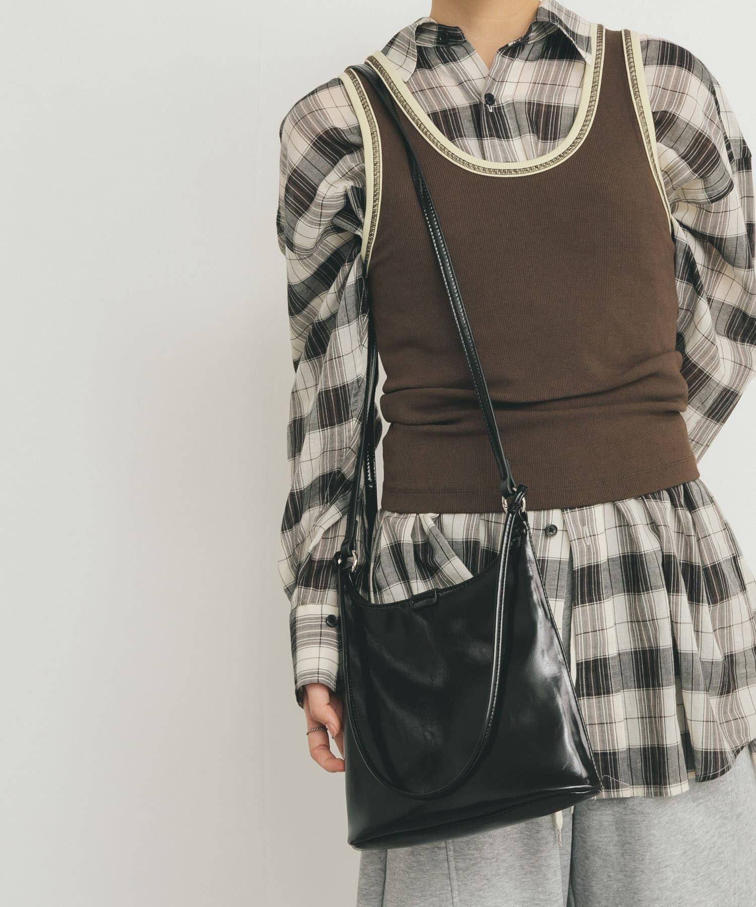  「ダブルスリムショルダーBAG」|ショルダー・メッセンジャー|