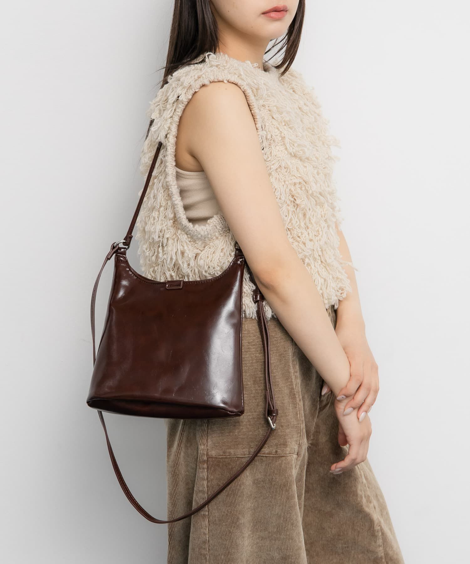  「ダブルスリムショルダーBAG」|ショルダー・メッセンジャー|