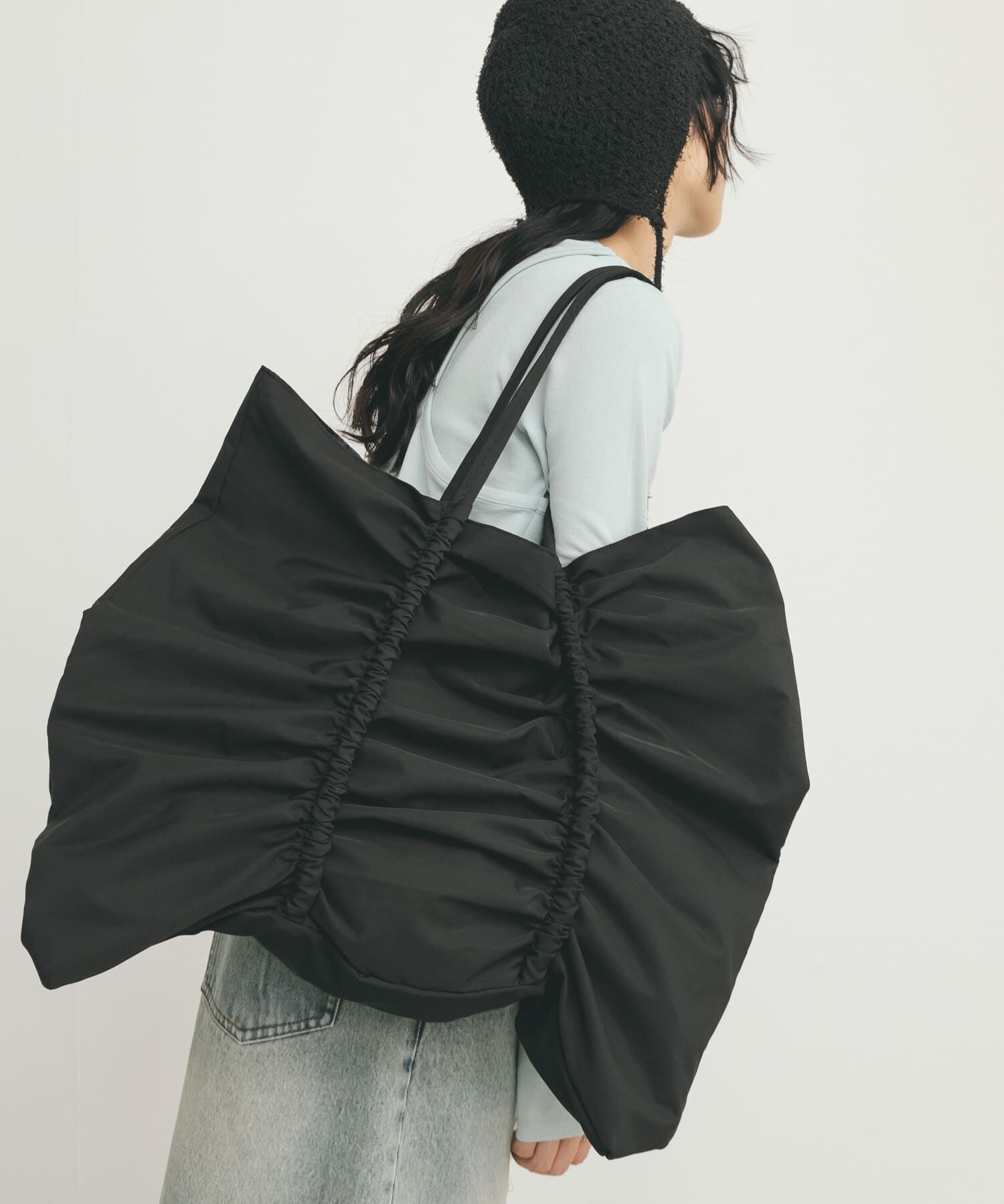  「ビッグショルダーギャザーBAG」|ショルダー・メッセンジャー|