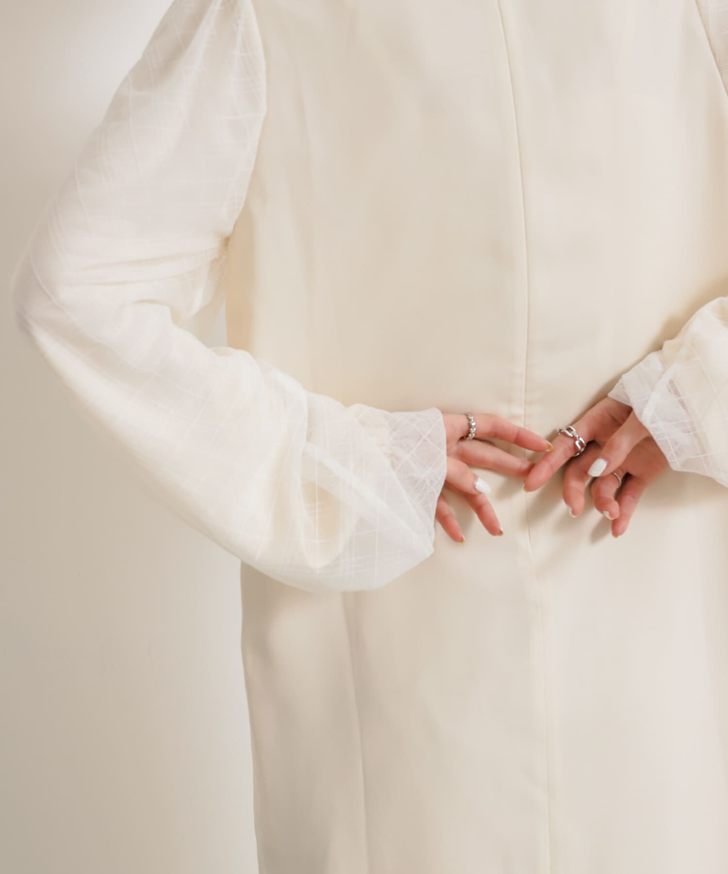 SENSE OF PLACE by URBAN RESEARCH「チェックシアーワンピース」|ワンピース|