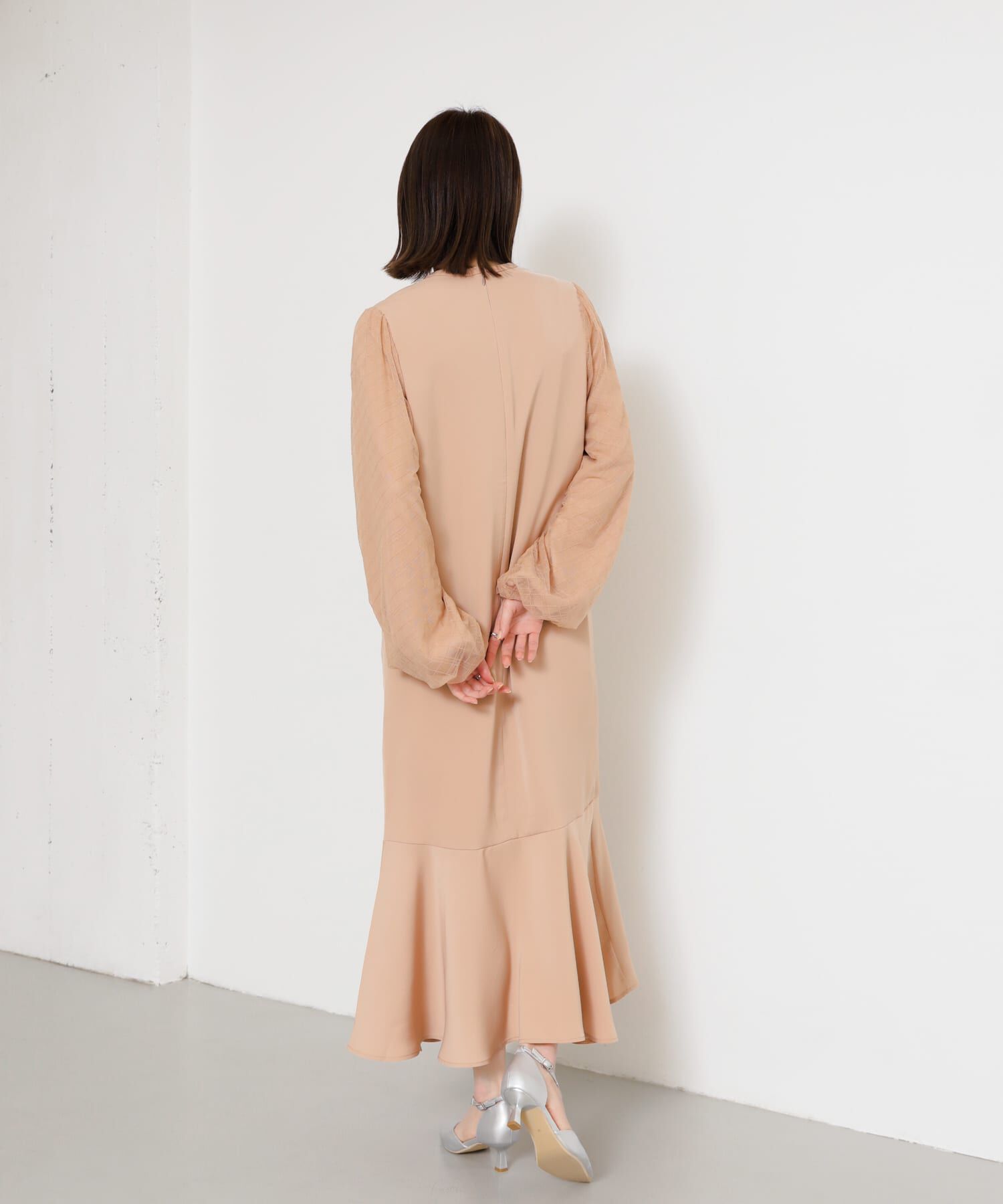 SENSE OF PLACE by URBAN RESEARCH「チェックシアーワンピース」|ワンピース|