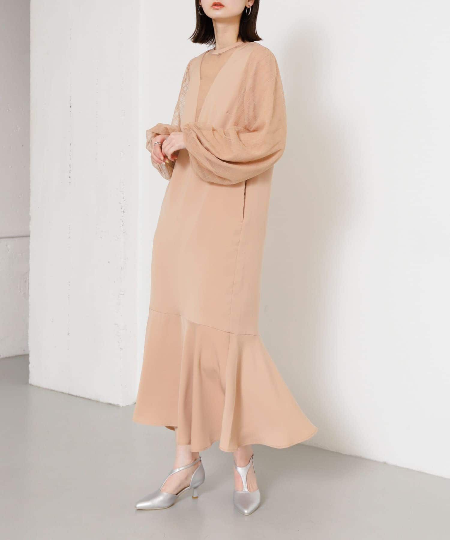 SENSE OF PLACE by URBAN RESEARCH「チェックシアーワンピース」|ワンピース|