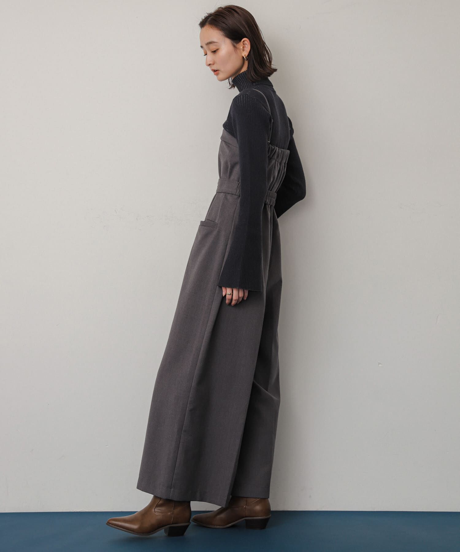 SENSE OF PLACE by URBAN RESEARCH「ベアオールインワン」|スカート|