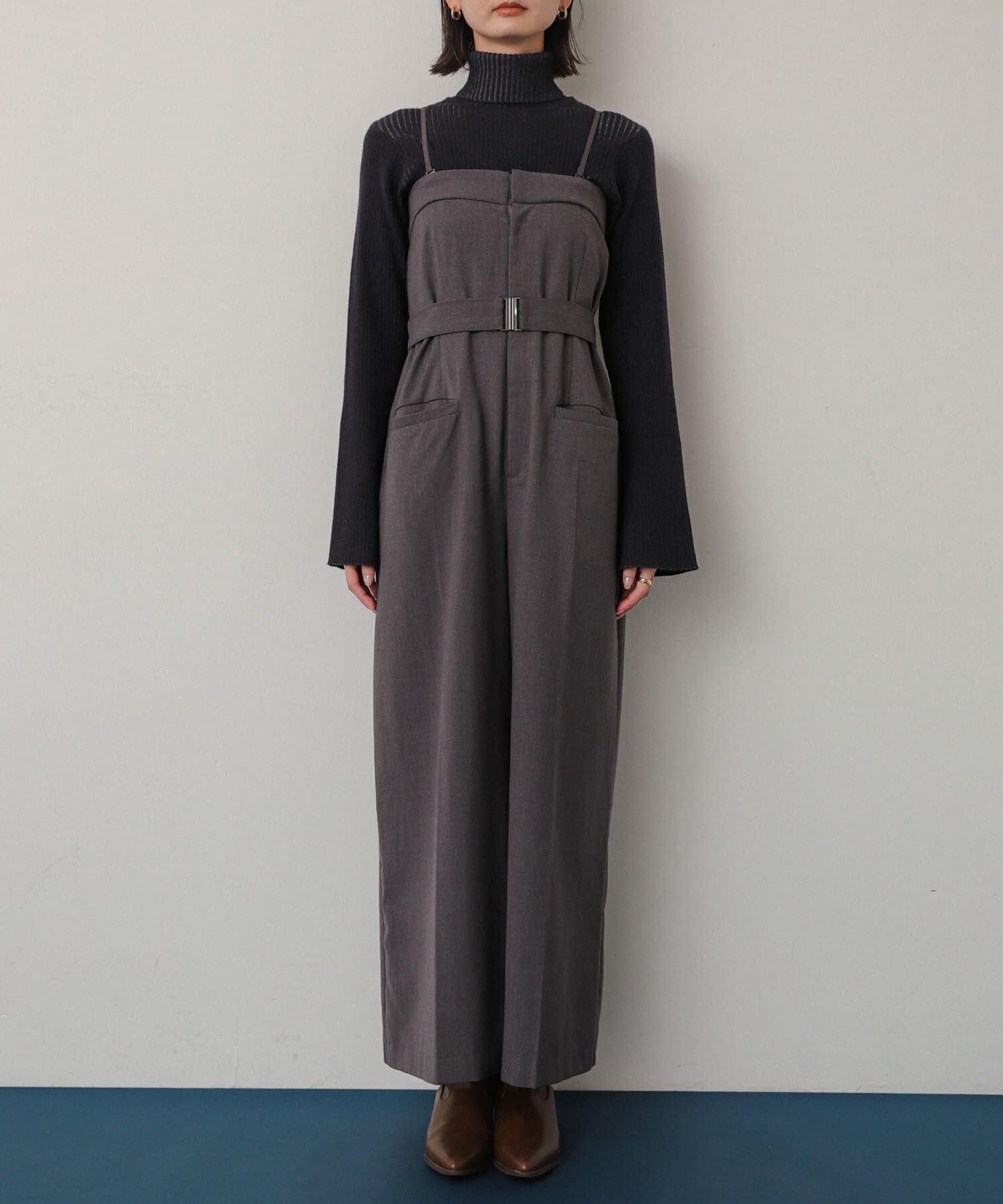 SENSE OF PLACE by URBAN RESEARCH「ベアオールインワン」|スカート|