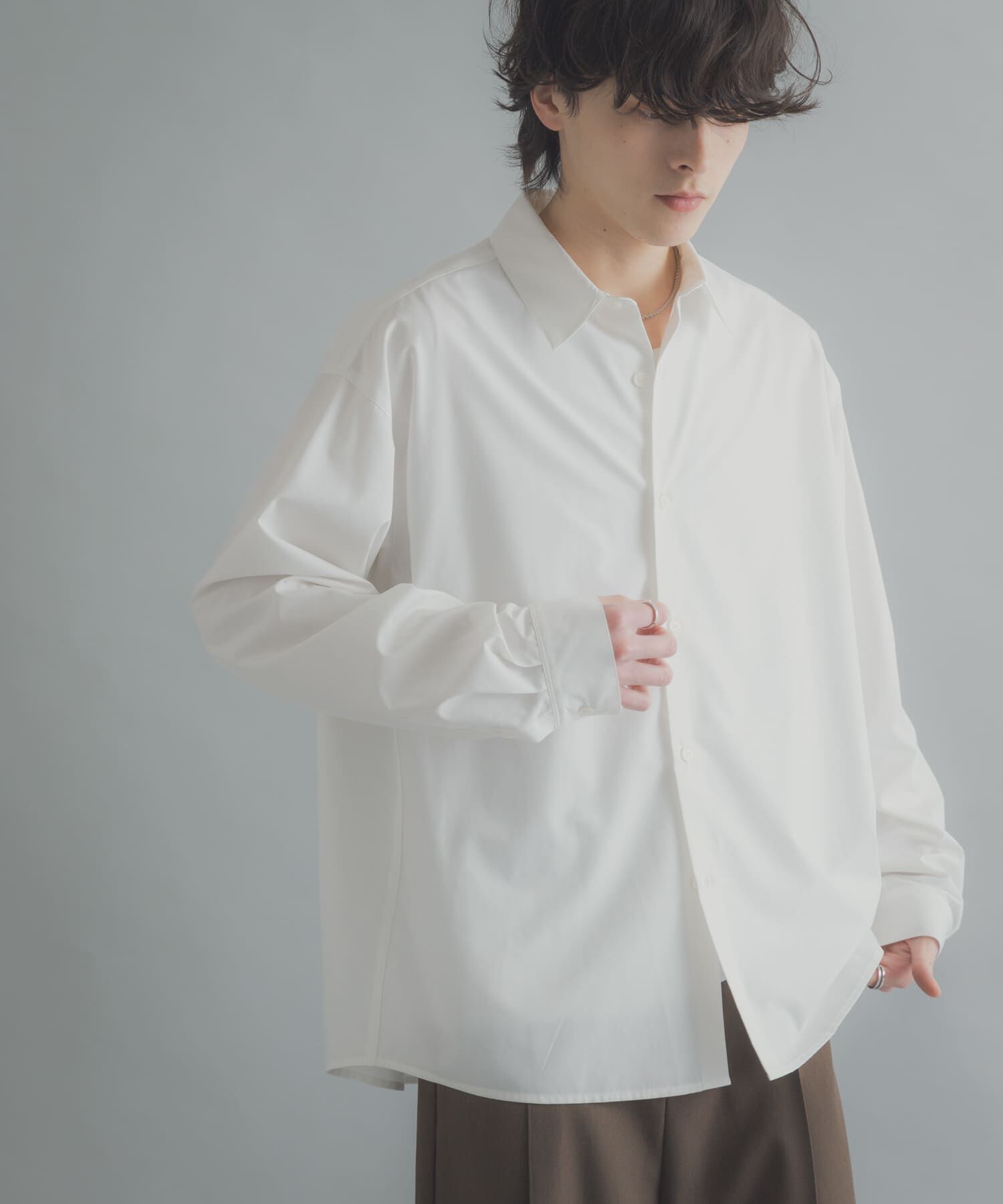 SENSE OF PLACE by URBAN RESEARCH「『ﾕﾆｾｯｸｽ』『ｲｰｼﾞｰｹｱ/速乾/接触冷感』ｺﾝﾌｫｰﾄﾚｷﾞ  」|シャツ・ブラウス|