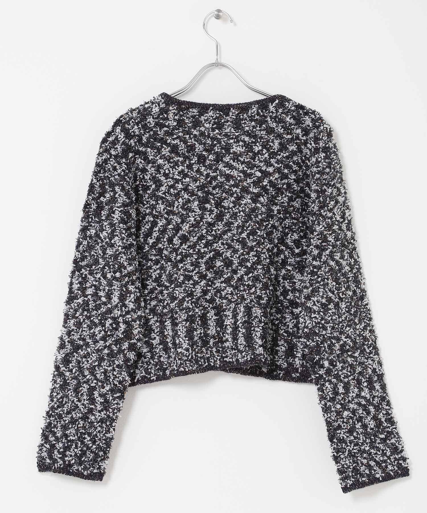 SENSE OF PLACE by URBAN RESEARCH「『洗濯可』ミックスツイードカーディガン」|カーディガン|