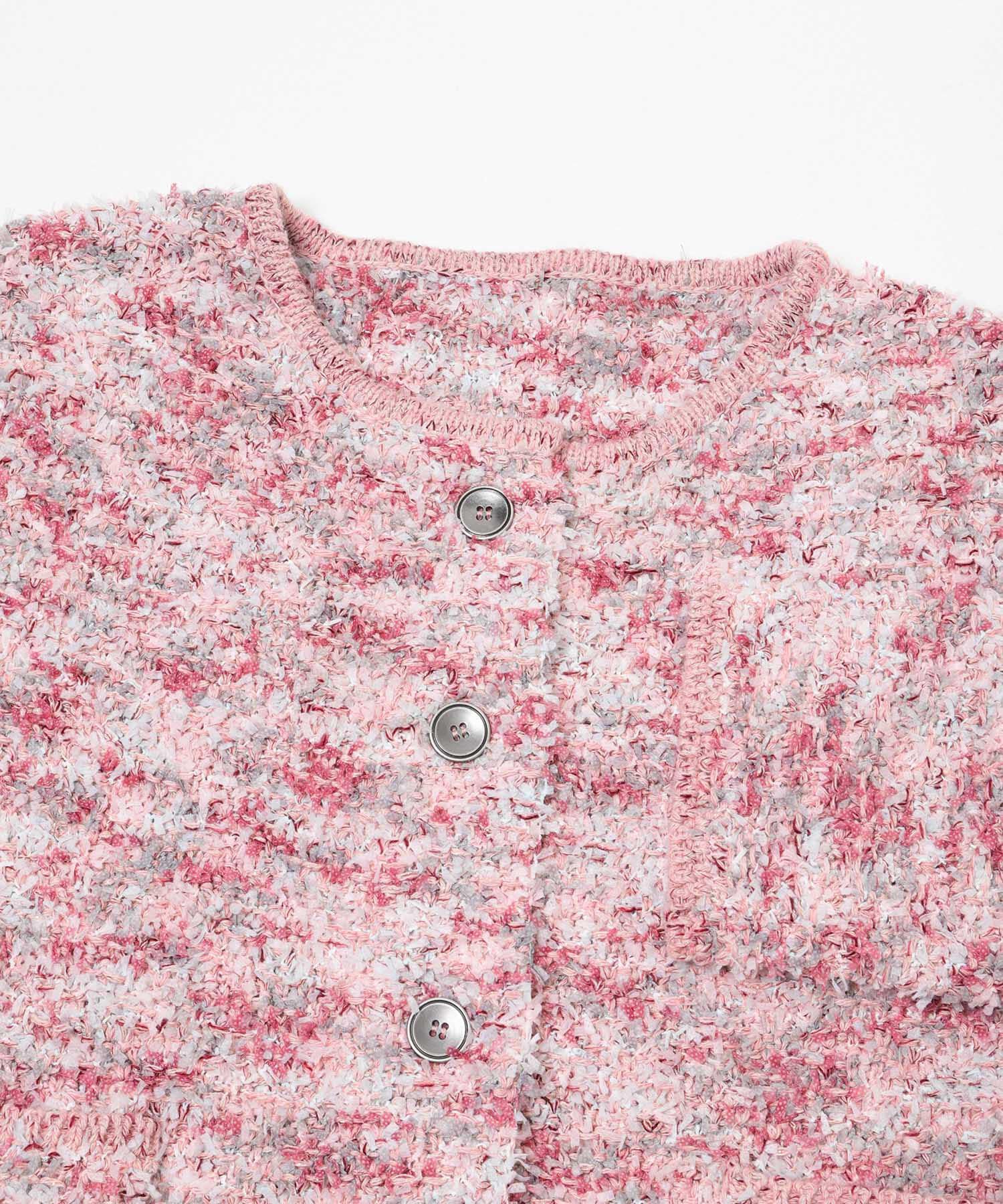 SENSE OF PLACE by URBAN RESEARCH「『洗濯可』ミックスツイードカーディガン」|カーディガン|