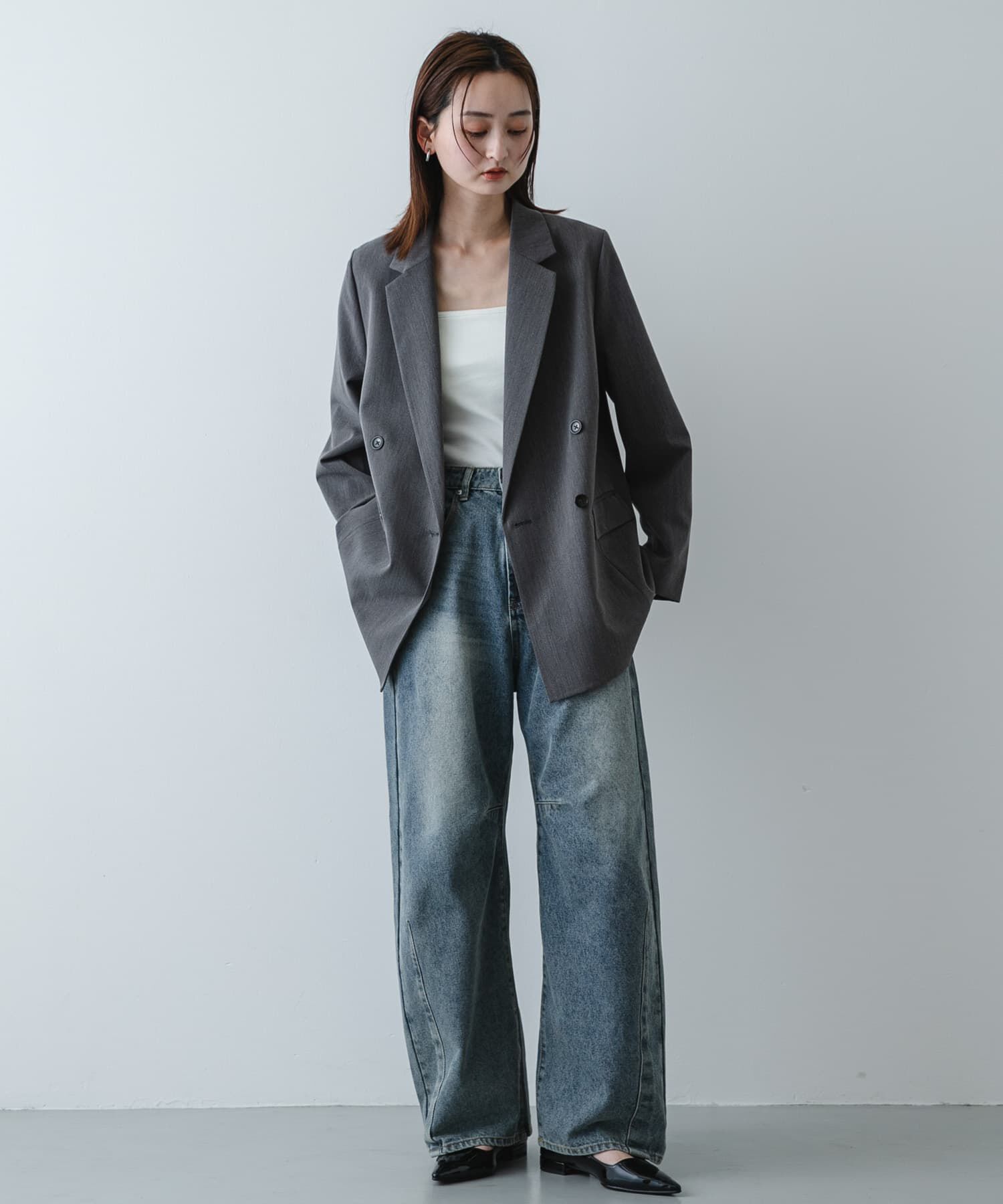 SENSE OF PLACE by URBAN RESEARCH「『イージーケア』ダブルテーラードジャケット」|その他|