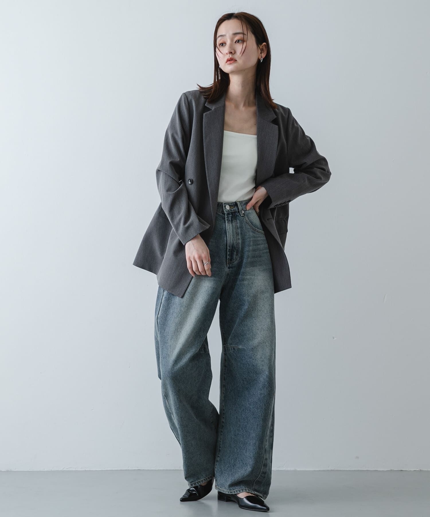 SENSE OF PLACE by URBAN RESEARCH「『イージーケア』ダブルテーラードジャケット」|その他|