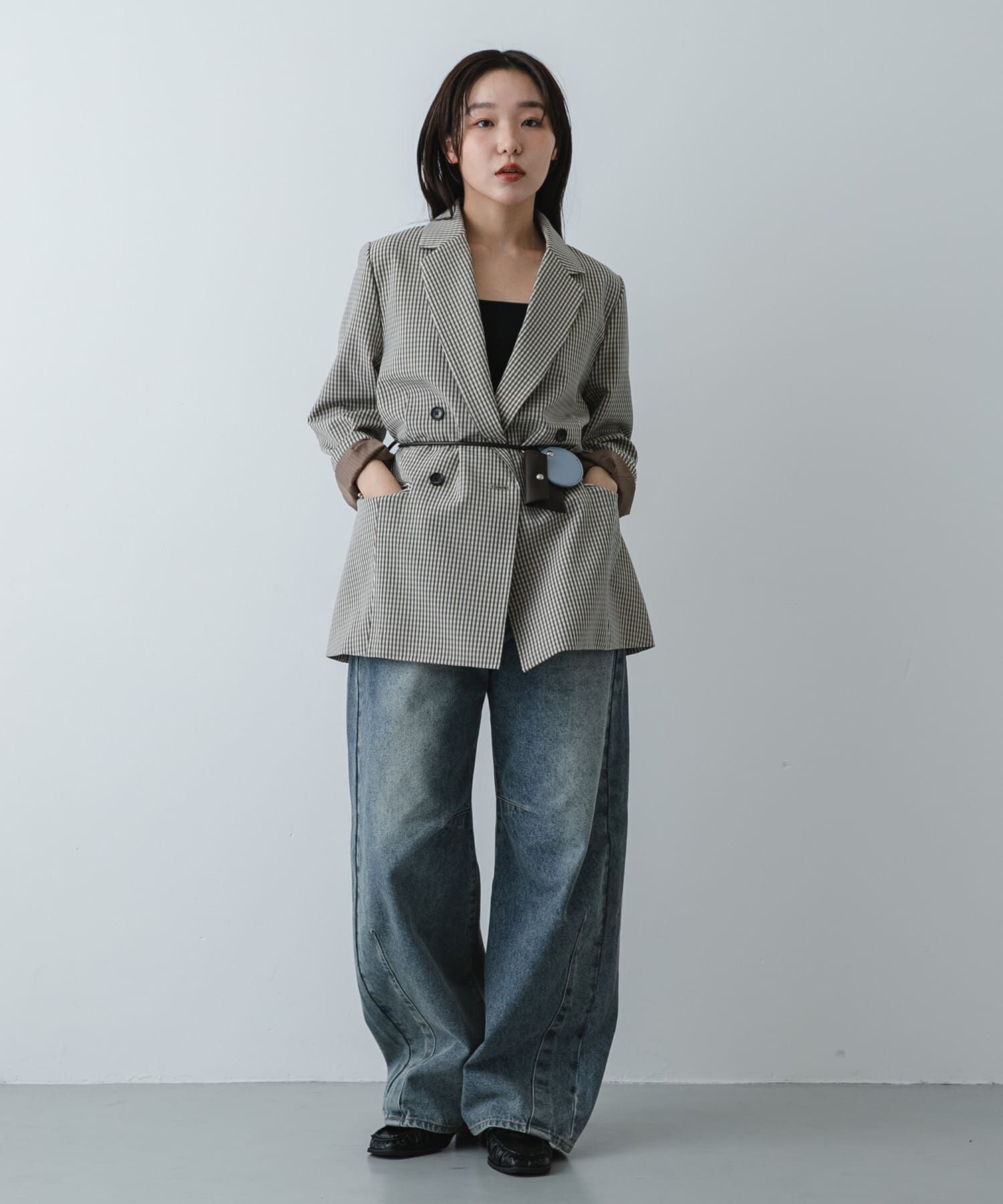 SENSE OF PLACE by URBAN RESEARCH「『イージーケア』ダブルテーラードジャケット」|その他|