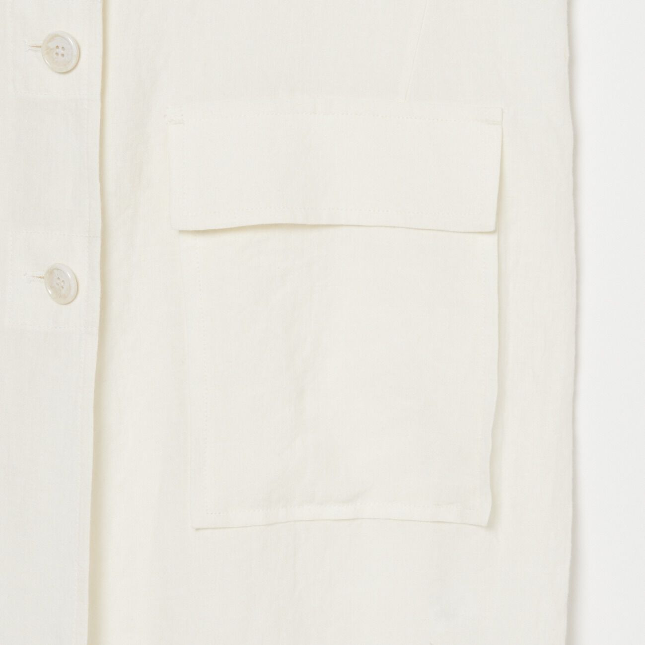 HELIOPOLE「HELIOPOLE DUNGAREES LINEN LONG GILLET」|ベスト・ジレ|