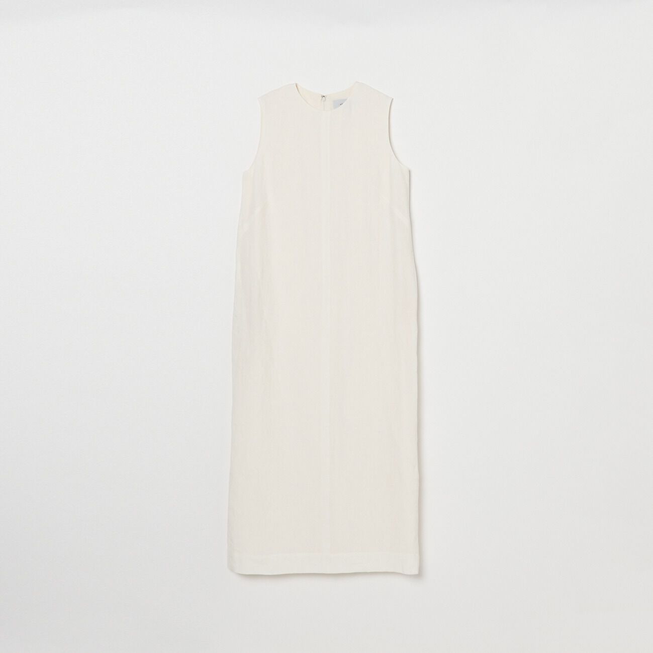 HELIOPOLE「HELIOPOLE DUNGAREES LINEN LONG DRESS」|ワンピース|ホワイト