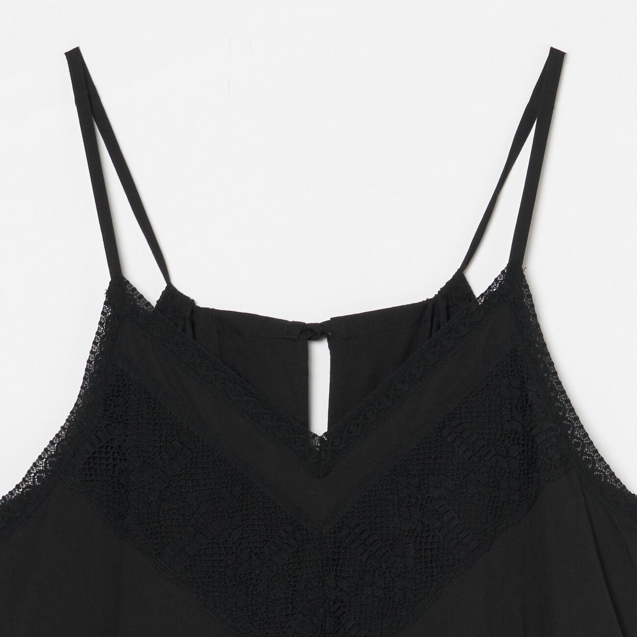  「normment MANNY LACE CAMI DRESS」|ワンピース|