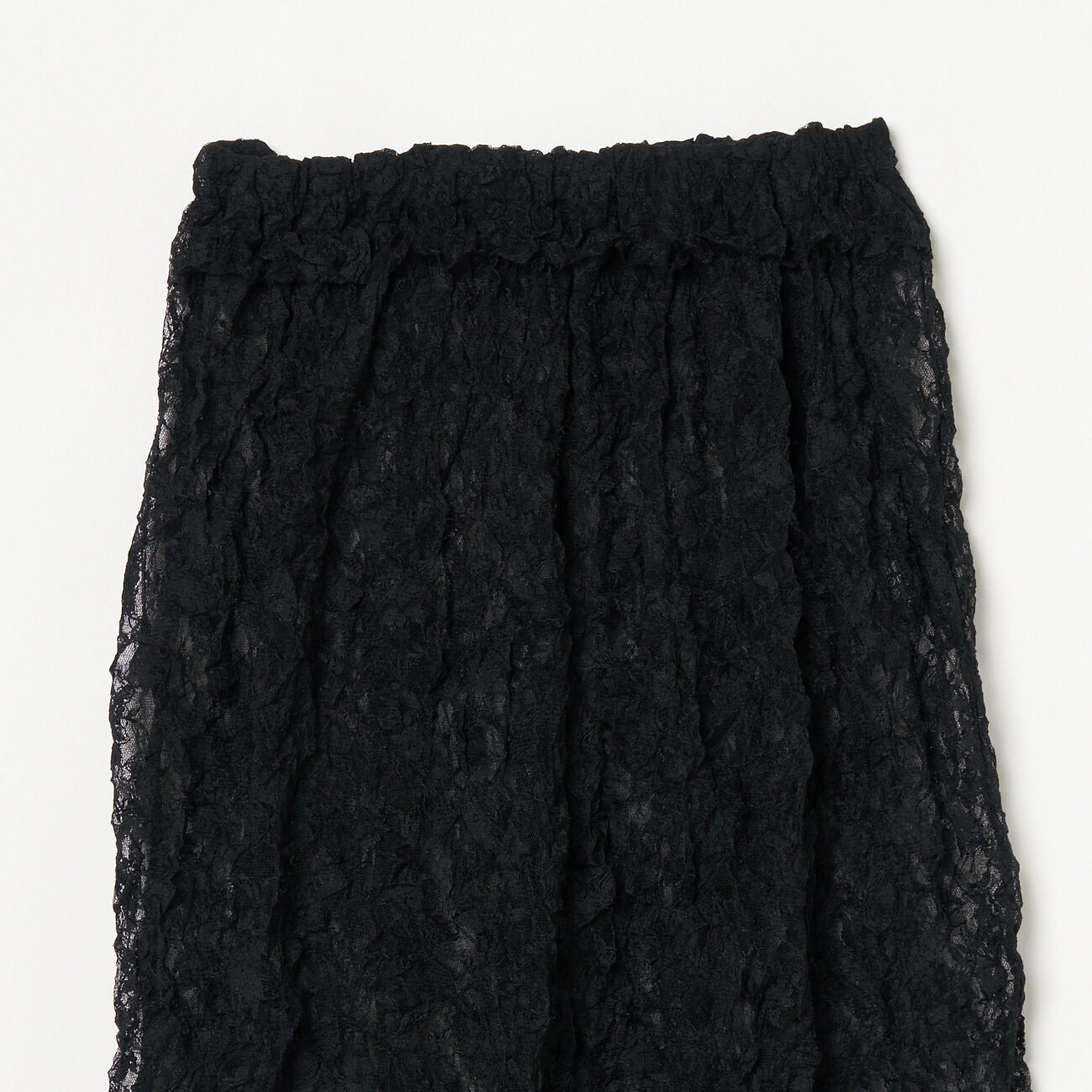  「TanC CRUSHED LACE GATHER SKIRT」|Tシャツ・カットソー|