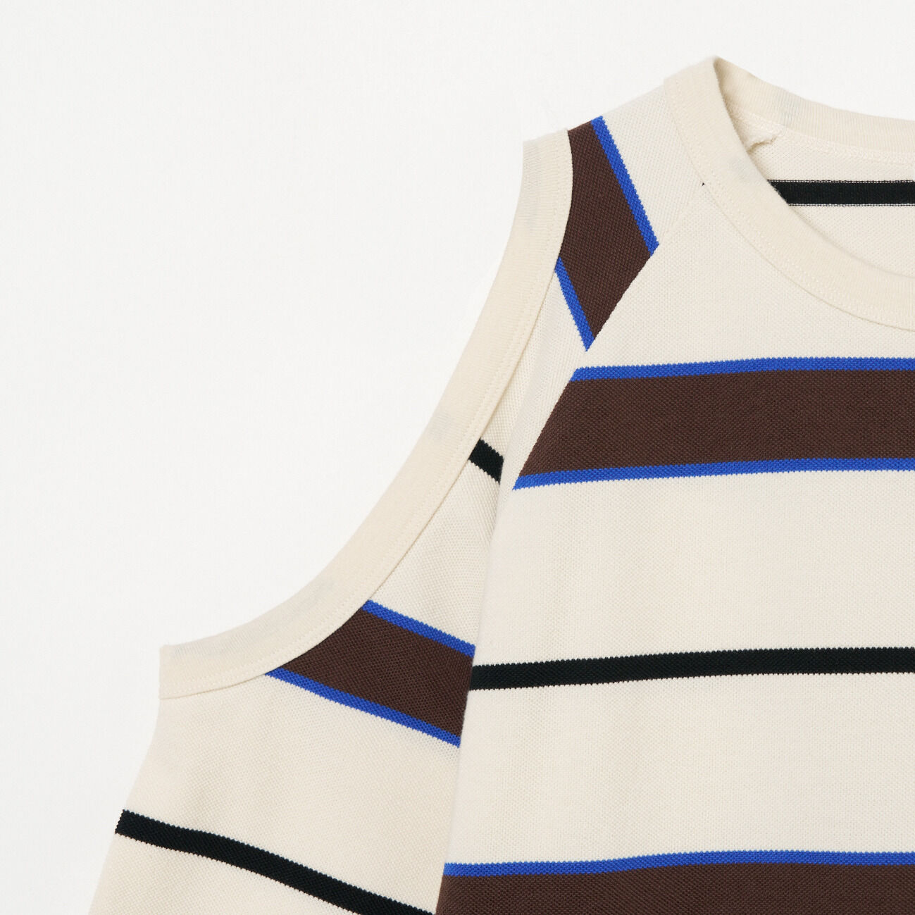  「TanC PIQUE BORDER ASYM TEE」|Tシャツ・カットソー|