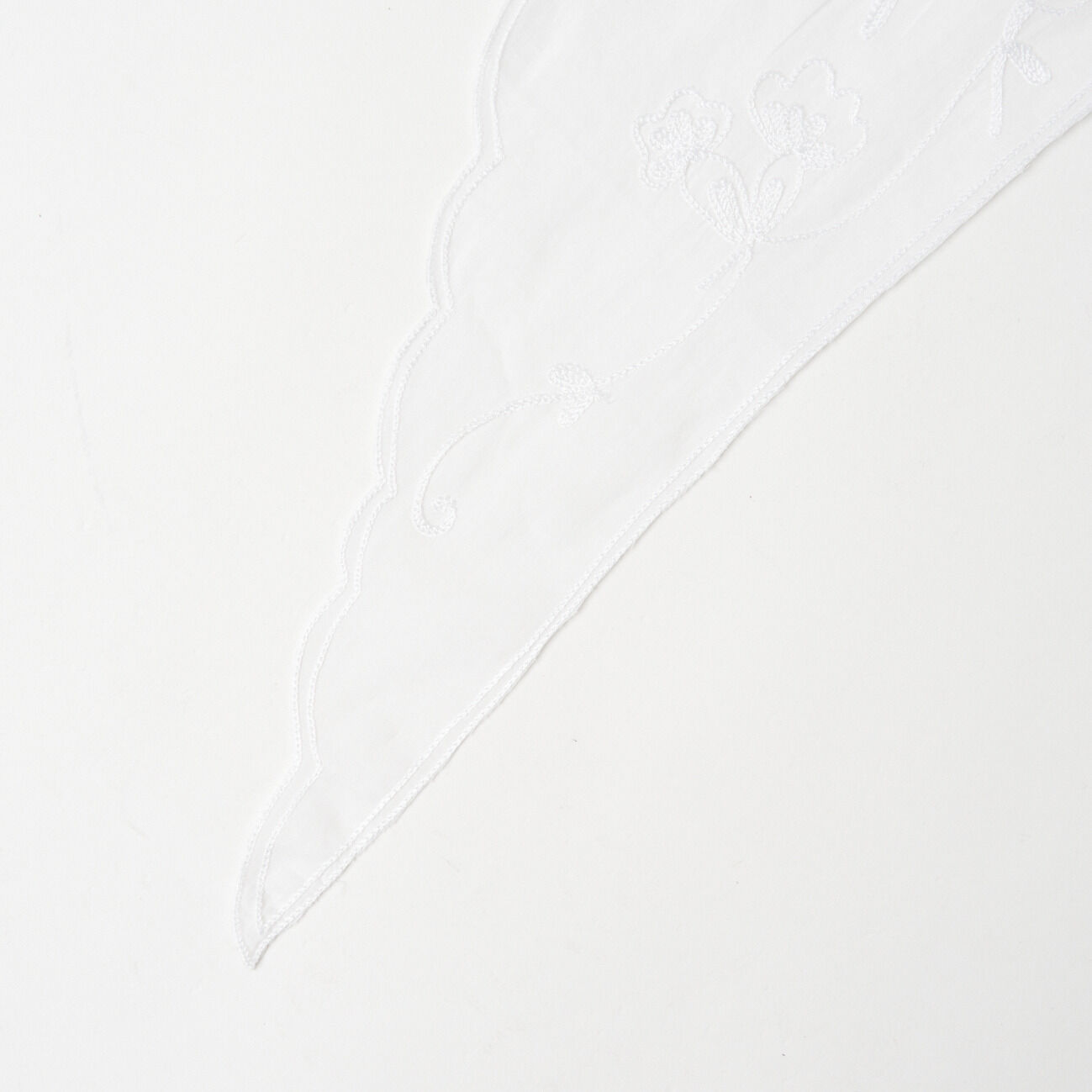  「SARA MALLIKA ORGAZA AARI EMBROIDERY BANDANA」|マフラー|