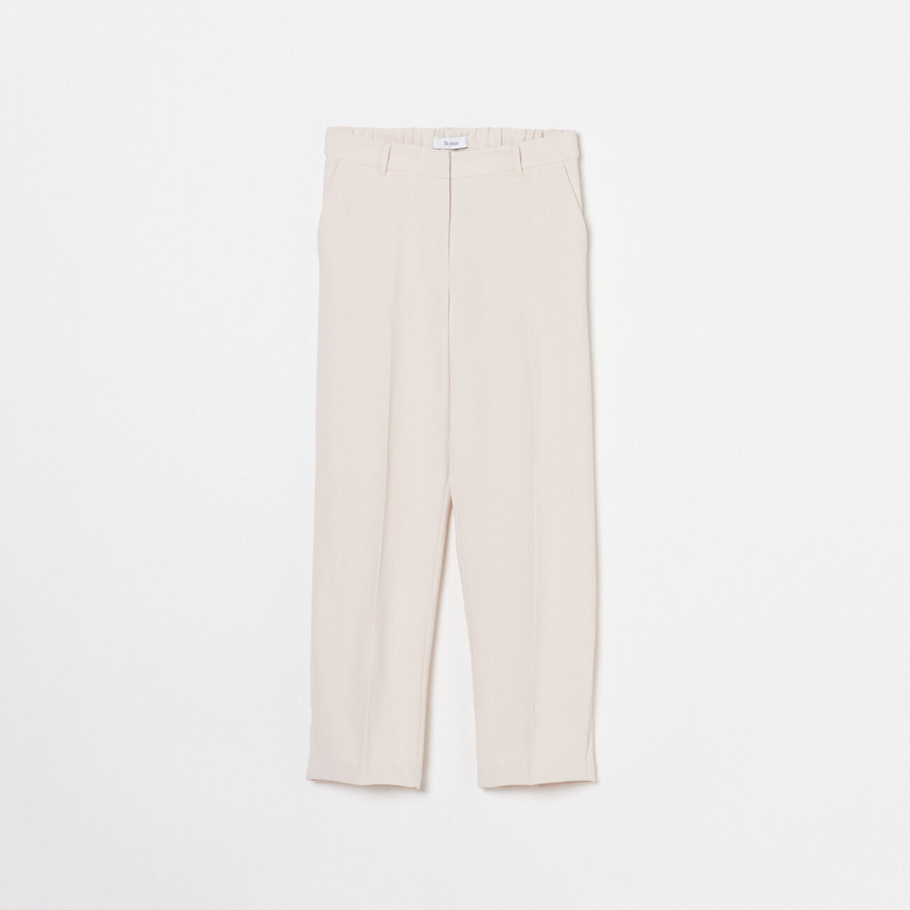  「Stylein BERGIO CREPE PANTS」|チノ|アイボリー