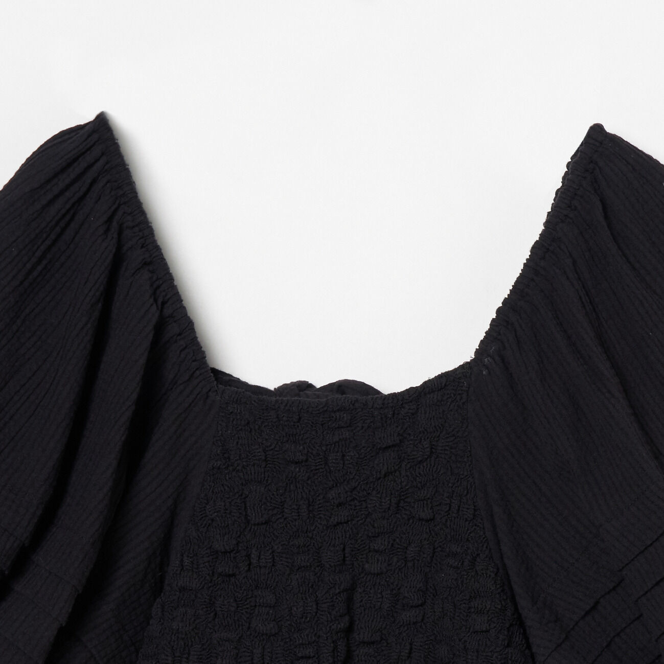  「venit SMOCKING CHECK DRESS」|ワンピース|