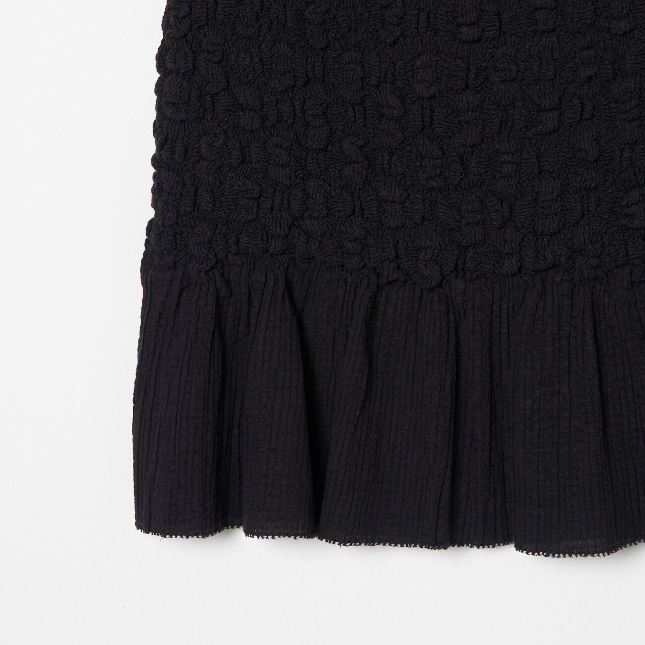  「venit SMOCKING CHECK BEA TOP」|シャツ・ブラウス|