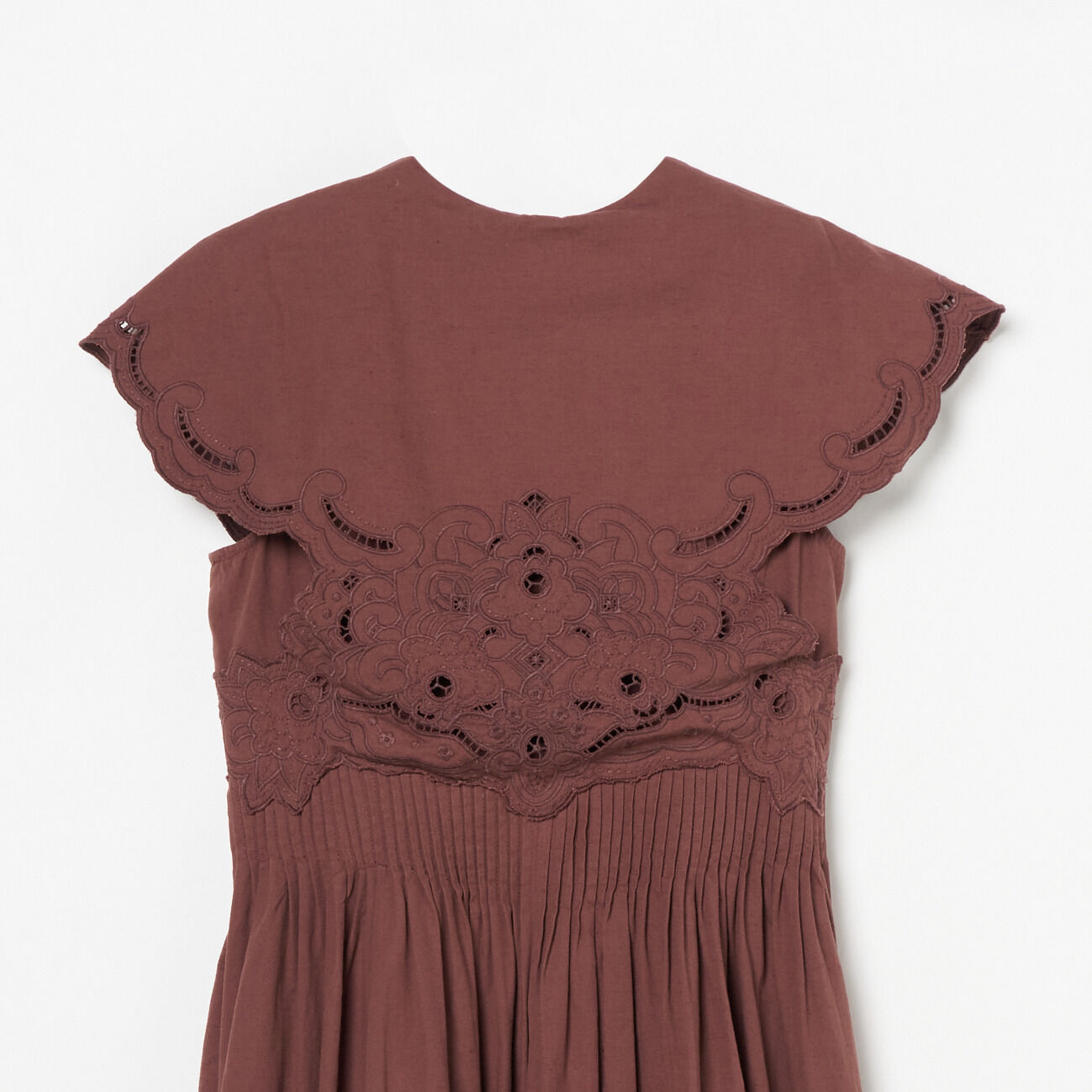  「venit CUTWORK LACE EMBROIDERY A/O」|ワンピース|