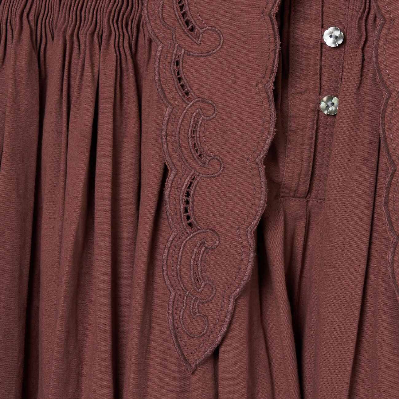  「venit CUTWORK LACE EMBROIDERY A/O」|ワンピース|