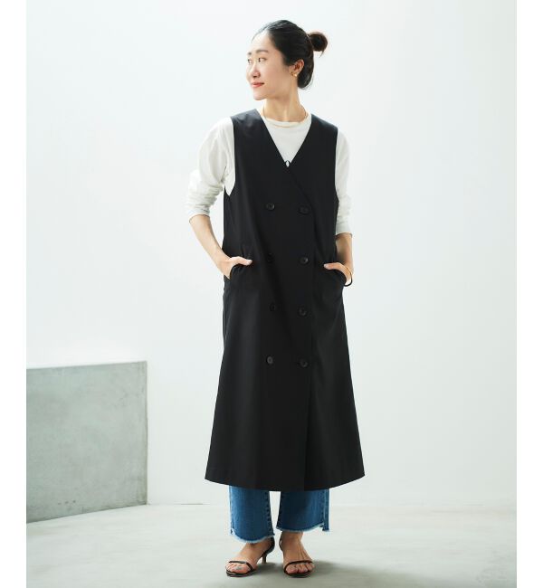 le.coeur blanc「2wayジレジャンパースカート」|ジャンパースカート|