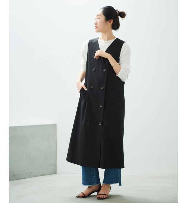 le.coeur blanc「2wayジレジャンパースカート」|ジャンパースカート|