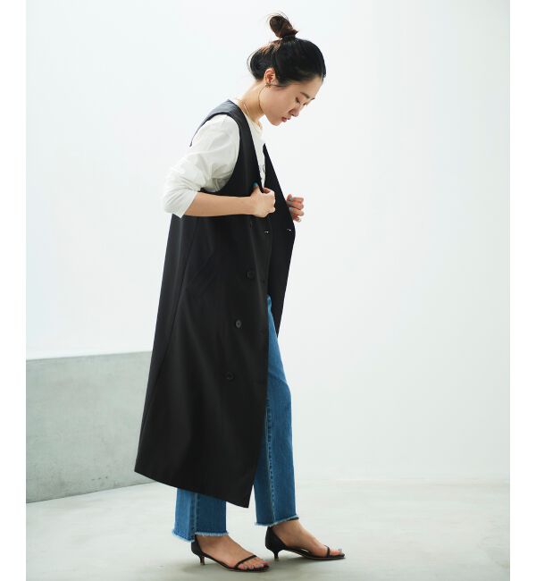 le.coeur blanc「2wayジレジャンパースカート」|ジャンパースカート|