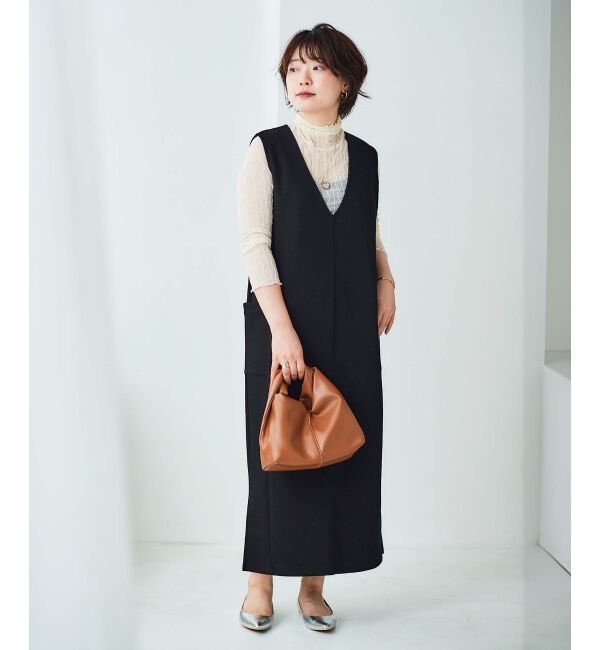 le.coeur blanc「ダンボール2WAYジャンスカ」|ジャンパースカート|