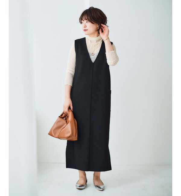 le.coeur blanc「ダンボール2WAYジャンスカ」|ジャンパースカート|