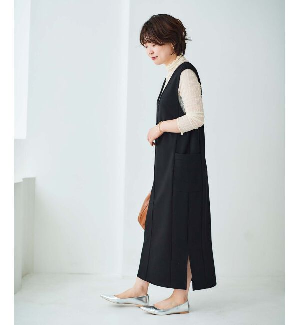 le.coeur blanc「ダンボール2WAYジャンスカ」|ジャンパースカート|