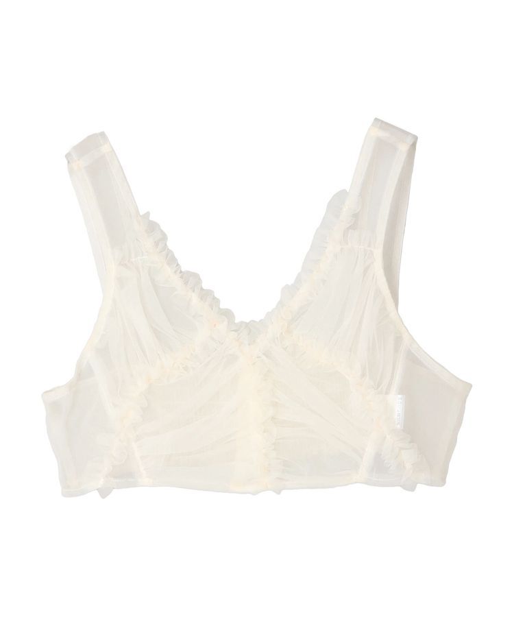 Green Parks「・ELENCARE　DUE　フリルチュールビスチェ」|Tシャツ・カットソー|