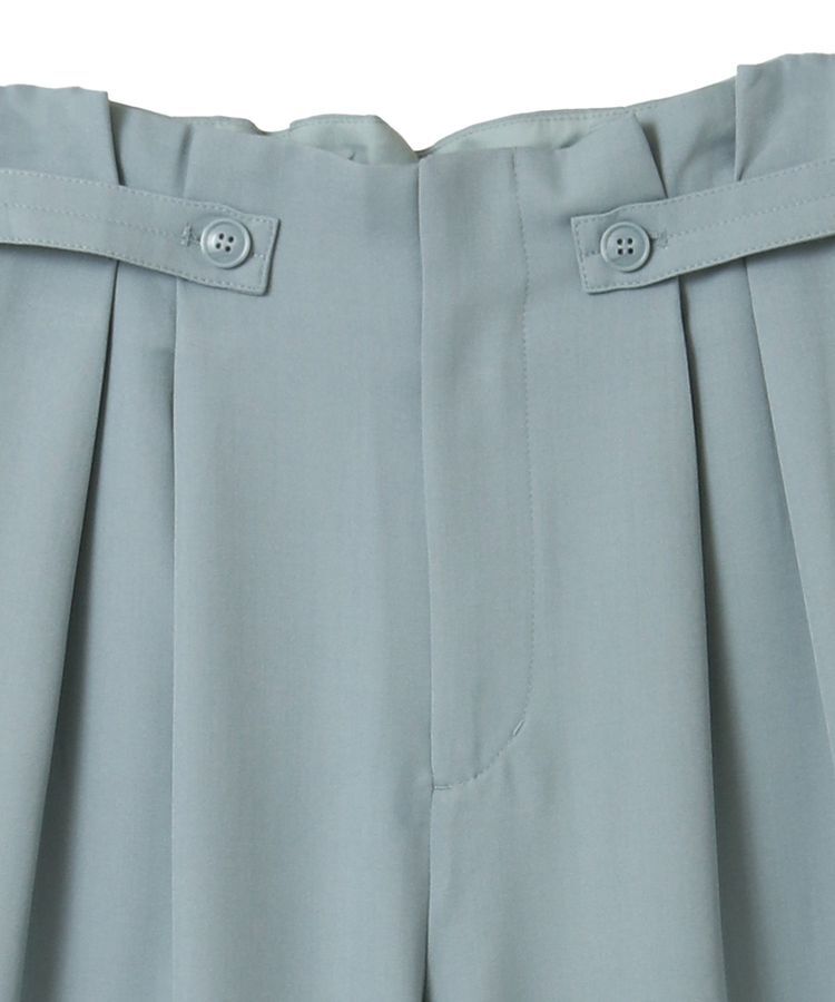 Green Parks「・ELENCARE DUE サイドベルトタックパンツ」|その他|