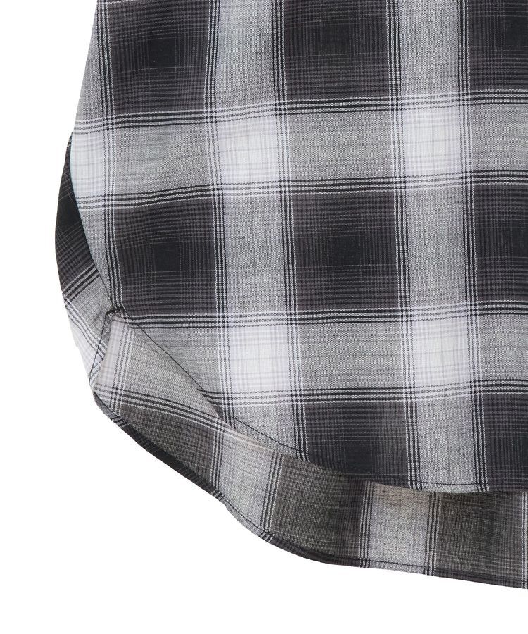 Green Parks「綿麻混フレンチスリーブスキッパーシャツ」|シャツ・ブラウス|