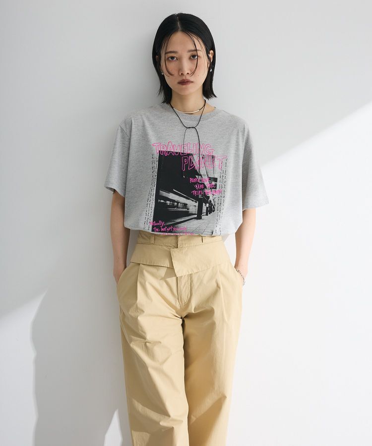 Green Parks「・DOUBLE FLAGS フォトプリントTEE」|Tシャツ・カットソー|