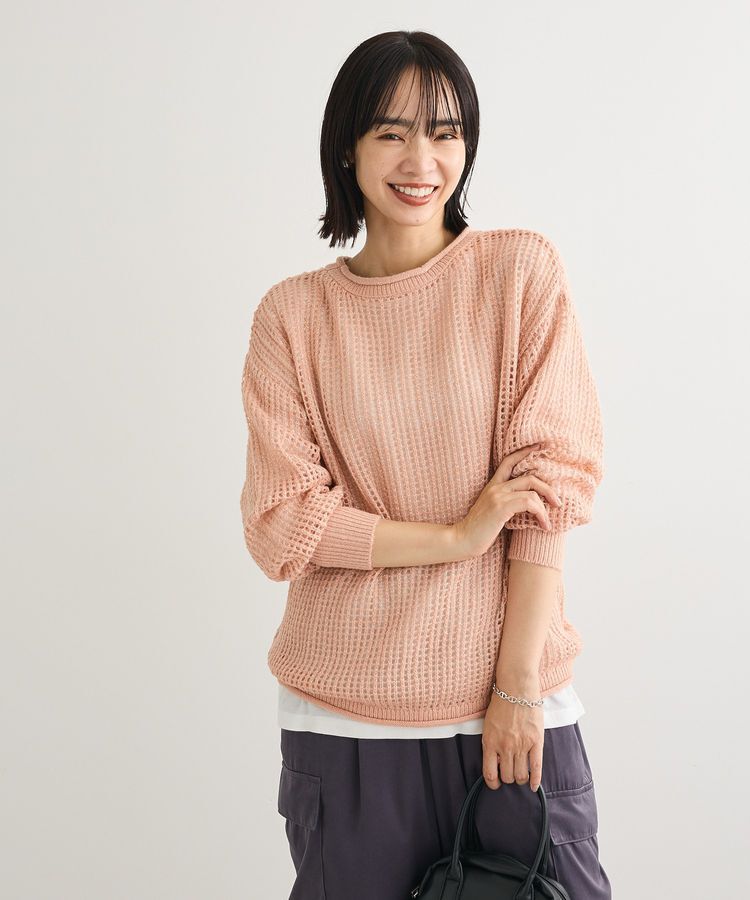 armonia「SET2点2wayシャーリングニット+インナー」|ニット・セーター|