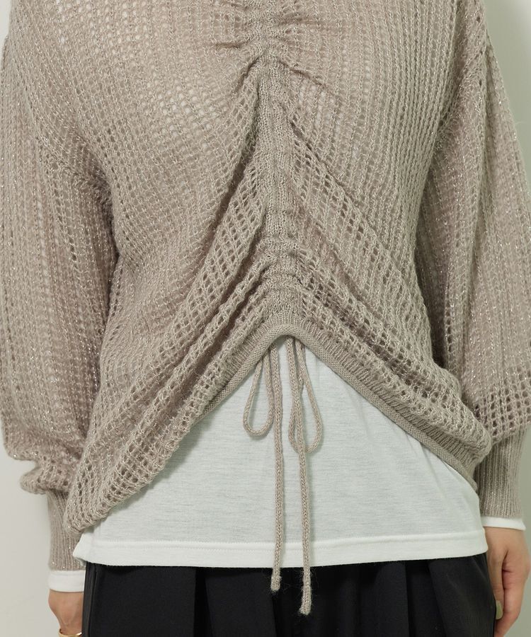 armonia「SET2点2wayシャーリングニット+インナー」|ニット・セーター|