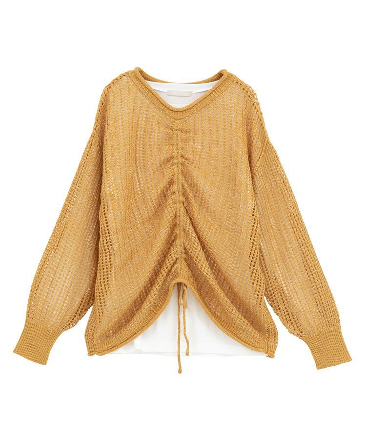 armonia「SET2点2wayシャーリングニット+インナー」|ニット・セーター|