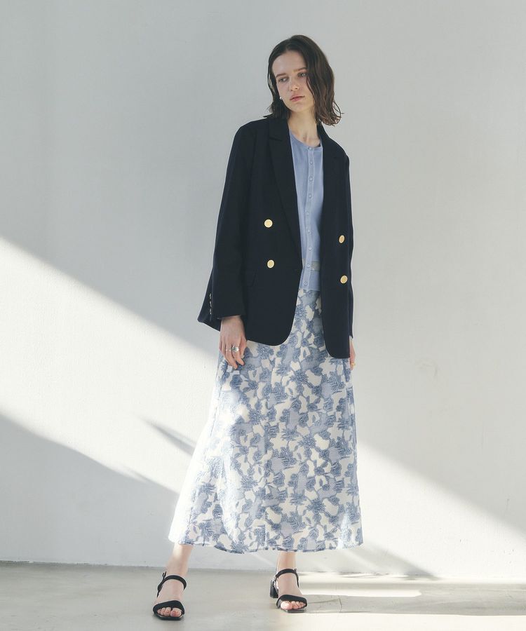 YECCA VECCA「金釦テーラードジャケット」|テーラードジャケット|