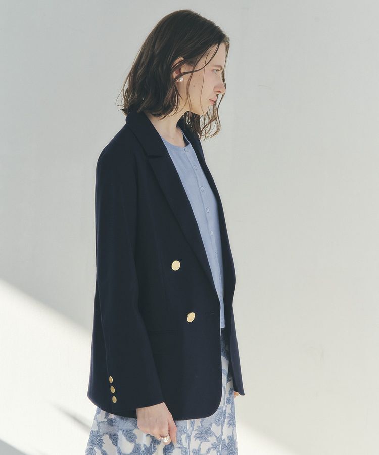 YECCA VECCA「金釦テーラードジャケット」|テーラードジャケット|