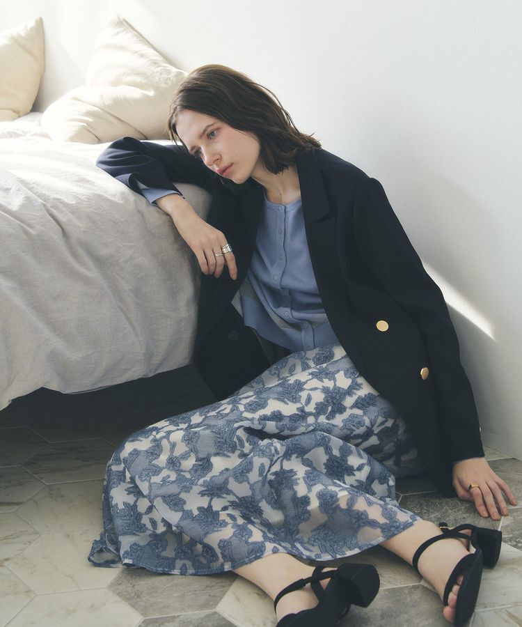 YECCA VECCA「金釦テーラードジャケット」|テーラードジャケット|