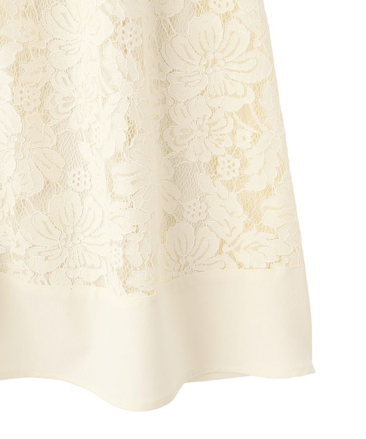 YECCA VECCA「レース切替ジレワンピース」|ワンピース|