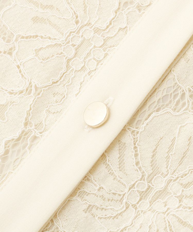 YECCA VECCA「レース切替ジレワンピース」|ワンピース|