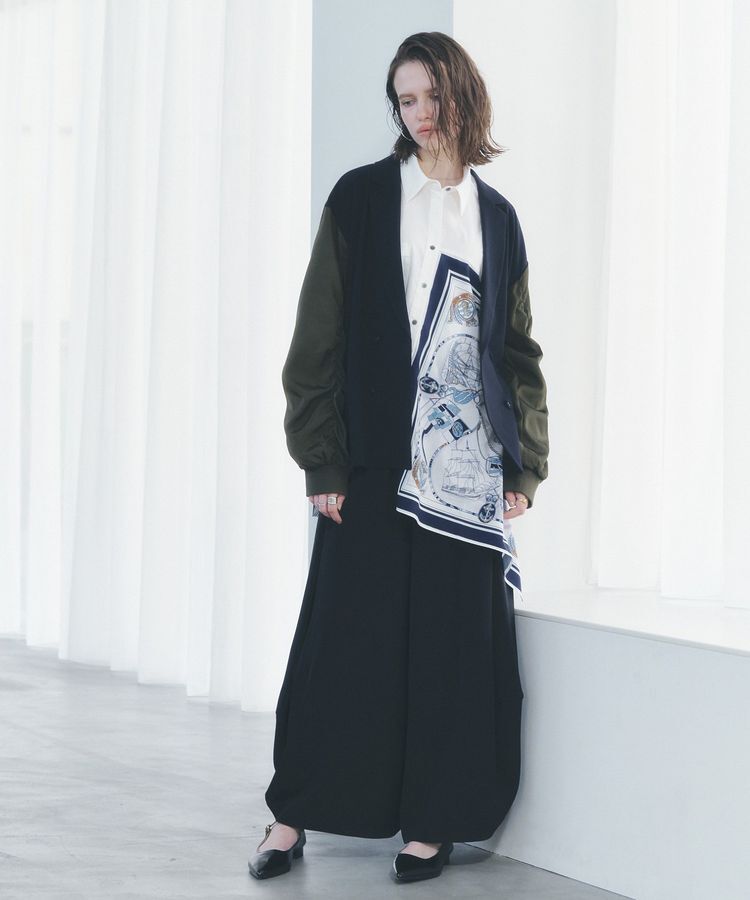 Editt by YECCA VECCA「異素材MIXテーラードジャケット」|テーラードジャケット|