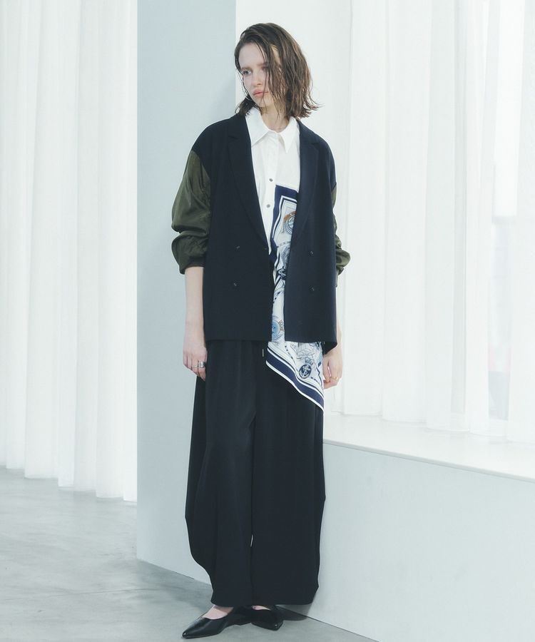 Editt by YECCA VECCA「異素材MIXテーラードジャケット」|テーラードジャケット|