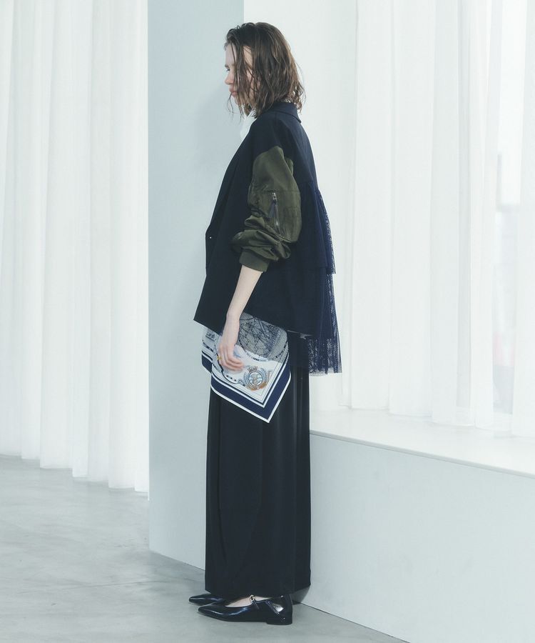 Editt by YECCA VECCA「異素材MIXテーラードジャケット」|テーラードジャケット|