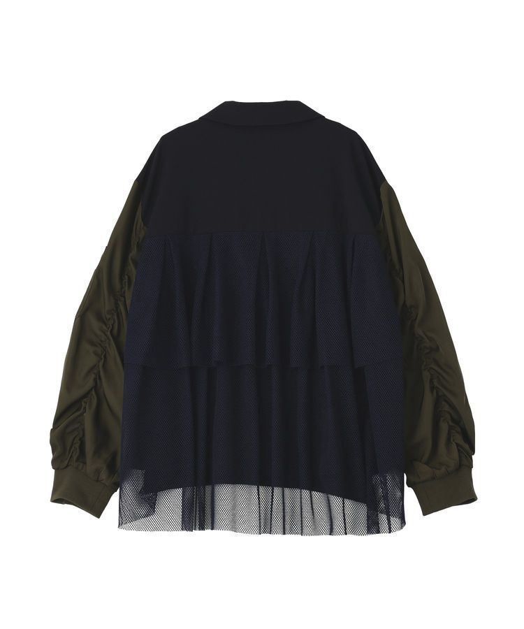 Editt by YECCA VECCA「異素材MIXテーラードジャケット」|テーラードジャケット|