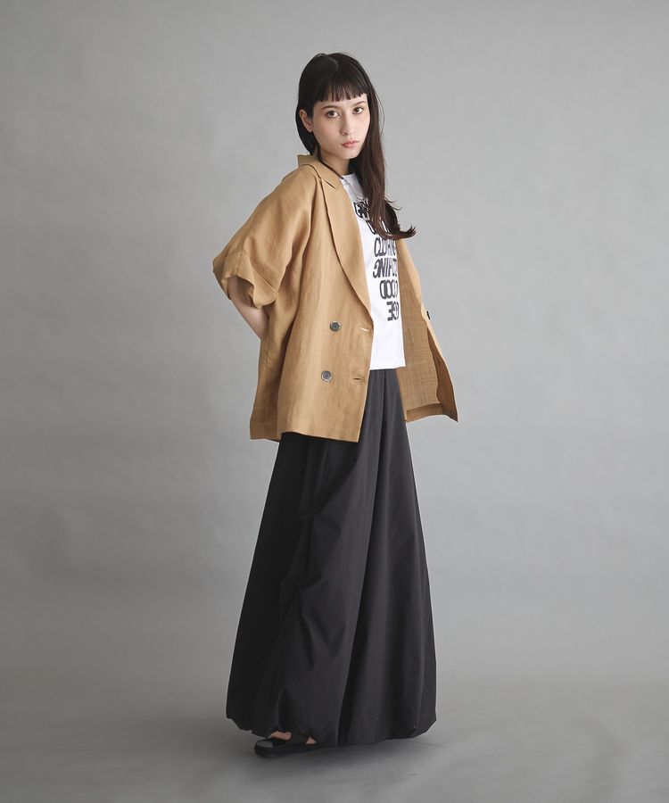 GARAGE OF GOOD CLOTHING「リネン半袖ジャケット」|テーラードジャケット|