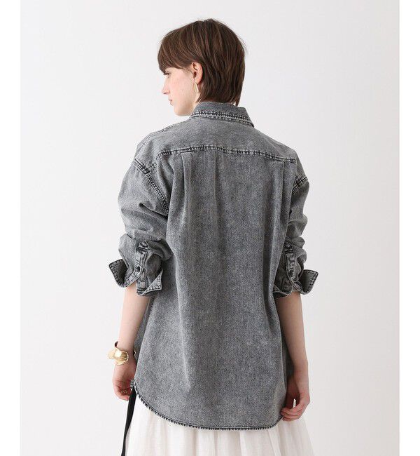 allureville「【ATELIER Line】デニムビッグポケットシャツ」|シャツ・ブラウス|